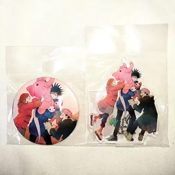 주술회전 MAPPA 벌스데이 아크릴 스탠드 캔뱃지 2021 후시구로 2