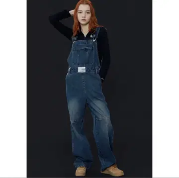 FANCY CLUB YOUTH DENIM OVERALL 데님 살로펫