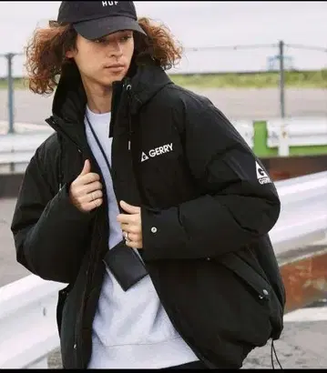 GERRY 다운 코트 BARK MANHATTAN L 클리닝 완료