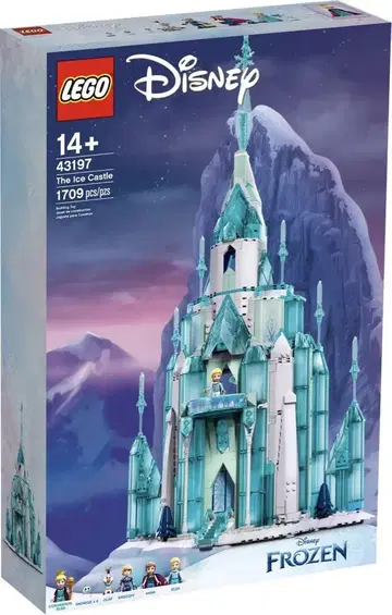LEGO Disney 안나와 눈의 여왕 아이스 캐슬 43197