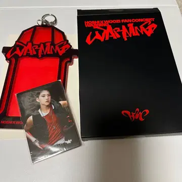 HOSHI X WOOZI WARNING 사진 홀더 호시우지
