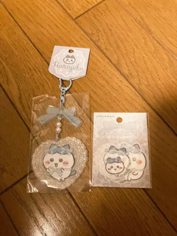 치이카와 GO harajuku 아크릴 키링 스티커 하치와레