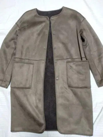 다크 브라운 롱 코트