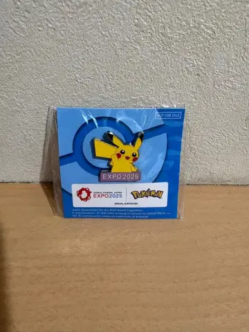 EXPO 2025 오사카 간사이 만박 포켓몬 피카츄 핀 배지