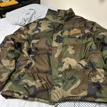 [ ALPHA ] 알파 다운 자켓 카모플라쥬 카모플라주 다운 페더 XL