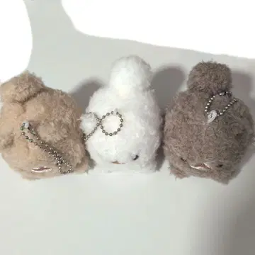 포메라니안 모찌 마스코트 키링 봉제 인형 가챠가챠