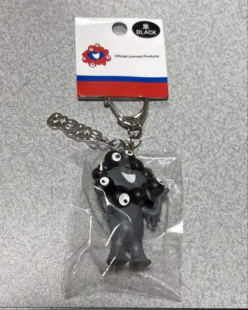 오사카 간사이 박람회 한정판 블랙 미야쿠미야쿠 입체 PVC 키링