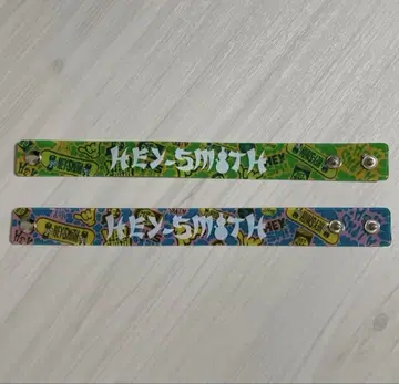 HEY-SMITH 클리어 뱅글 2개 세트