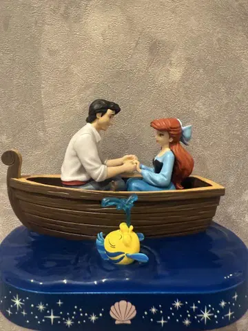 디즈니 제일복권 D상 아리엘 에릭 피규어