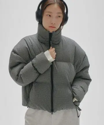 Check Down Jacket