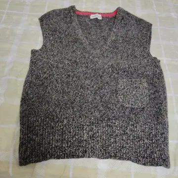 가격 인하 TSUMORI CHISATO 그레이 V넥 니트 베스트