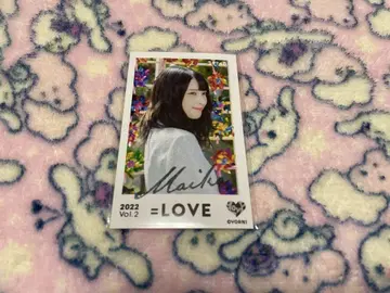 =LOVE 이코라브 사사키 마이카 미니 사진