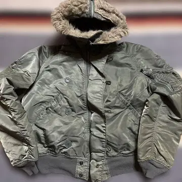 90s ALPHA USA제 N-2B 플라이트 자켓 사이즈 L 귀중 레어