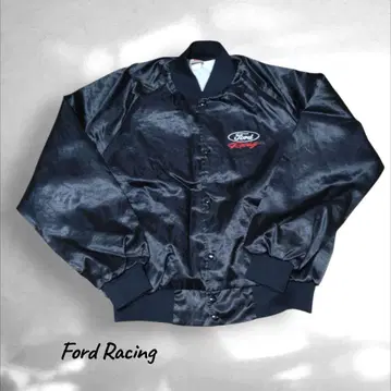 FordRacing 포드 레이싱 나일론 바시티 자켓 블랙 USA제