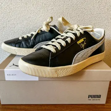 PUMA Clyde 푸마 클라이드 베이스 가죽 블랙 26.5