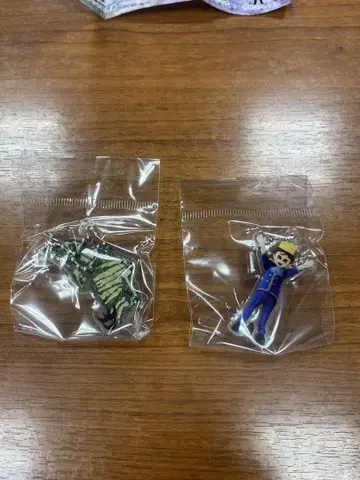 관광지 피규어형 스트랩 2개 세트