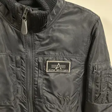 ALPHA INDUSTRIES MA-1 플라이트 자켓 블랙 M