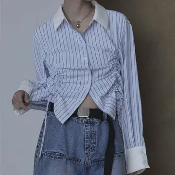 miette 드로스트 스트라이프 셔츠