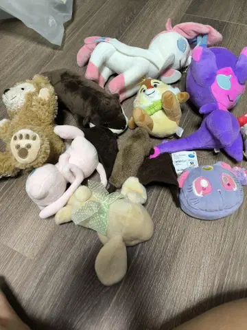 봉제 인형 세트 다양한 캐릭터