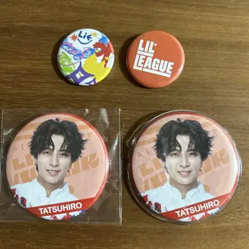 릴리그 나카무라 류타 캔뱃지 대 2개 소 2개