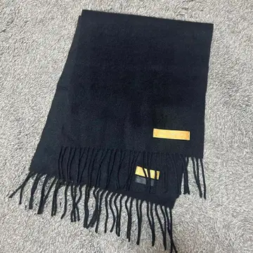 새상품급 캐시미어 100% 머플러 블랙