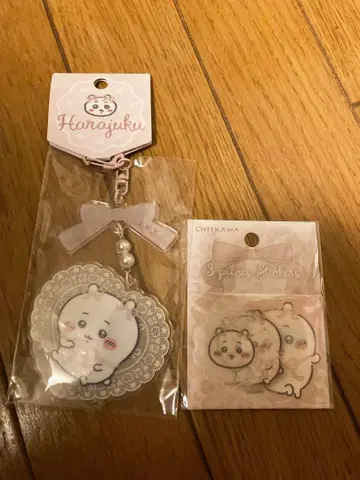 치이카와 (먼작귀) Go HARAJUKU 스티커 아크릴 키링
