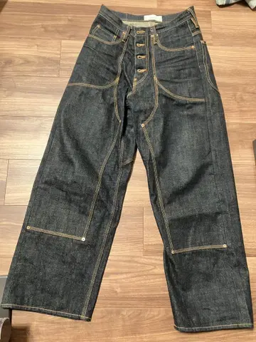 SUGARHILL DOUBLE KNEE DENIM PANTS 30