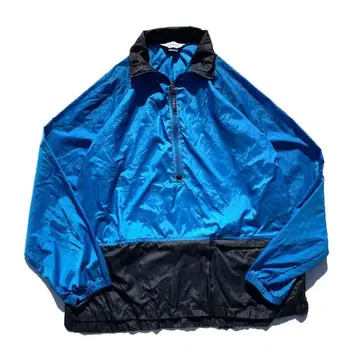 [ 00s ] L.L.Bean 하프 지퍼 나일론 아노락 자켓 블루
