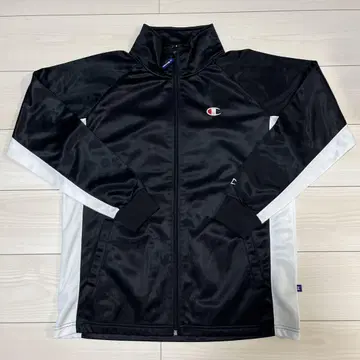 Champion 자켓 L 사이즈 블랙/화이트
