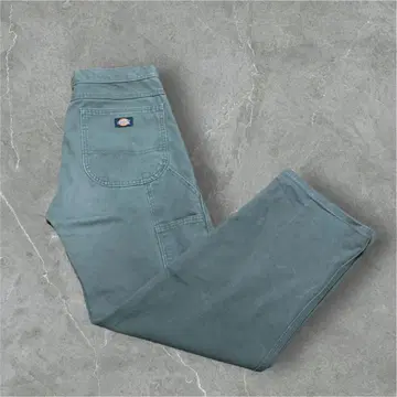 dickies 페인터 팬츠 워크 팬츠 카키색 덕지