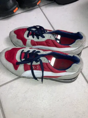 TX-3 스포츠 슈즈 빨간색/그레이