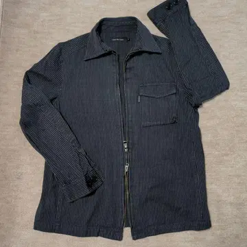 Calvin Klein Jeans 스트라이프 자켓 M