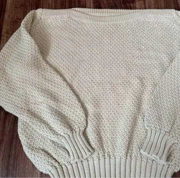 80s 90s 베네통 이탈리아제 빈티지 코튼 니트 스웨터