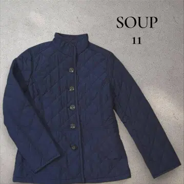 SOUP 네이비 퀼팅 자켓 11