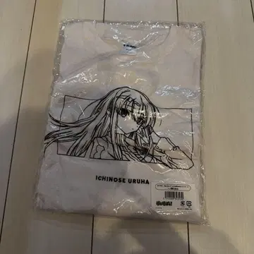 브이스포! TSUTAYA 라인 아트 티셔츠 이치노세 우루하