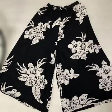 카히코 와이드 팬츠 하이비스커스