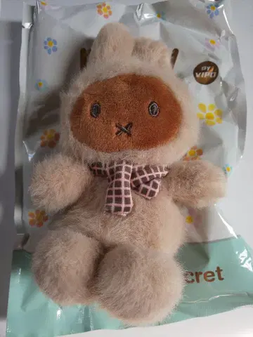 VIPO x miffy 마카롱 봉제 인형 키링 시크릿