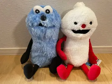 퍼펫 스 앉아있는 BIG 봉제 인형 2종 세트