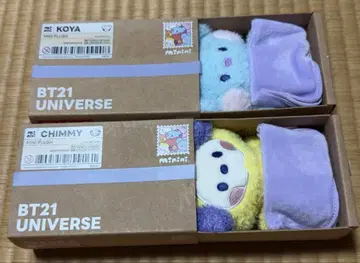 BT21 minini 스탠딩 인형 KOYA / CHIMMY 2개