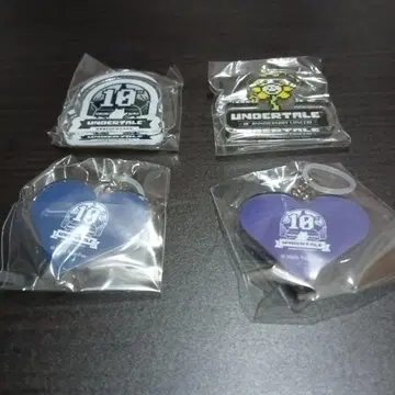 UNDERTALE 10주년 기념 콘서트 회장 한정판 가챠 4점 플라위