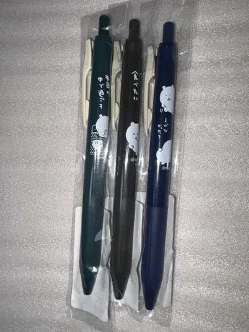 나가노 캐릭터즈 사라사 클립 나가노의 곰 3종 펜