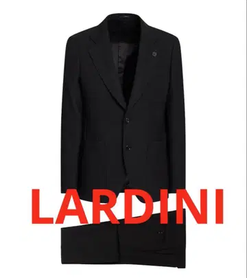 [ 새상품 ] 라르디니 LARDINI 블랙 수트 50