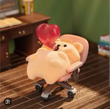TOPTOY BearisBug 작은 곰 벌레 피규어 의자