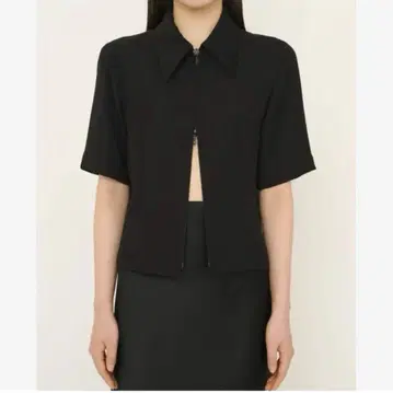 ENOF zip shirt black size1
