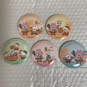 카나헤이의 작은 동물 콜라보 캔 거울 5종 세트