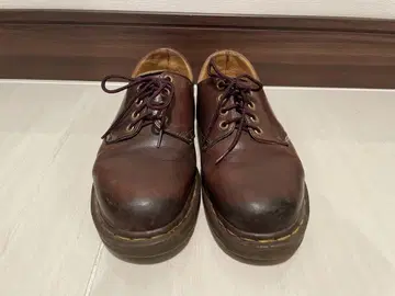 닥터마틴 4홀 가죽 로우 브라운 6