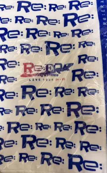 Re: ERA King & Prince 리에라 페이스타월