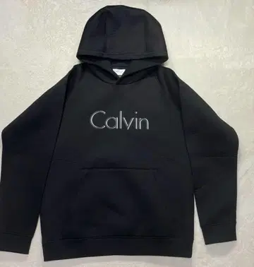 캘빈클라인 플래티넘 블랙 후드티 캘빈클라인 M