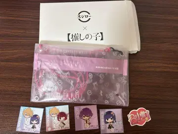 스시로 Ruby 클리어 파우치 스티커 포함