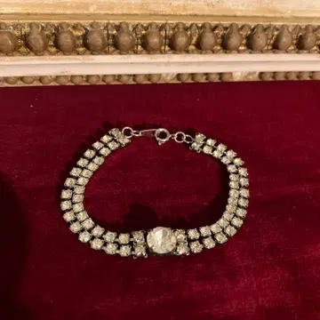 새상품급! 레어! 빈티지 큐빅 팔찌 벼룩시장 앤티크